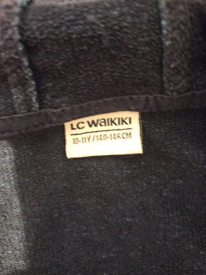 lcwaikiki 10-11 yaş Kapüşonlu Fermuarlı lacivert Sweatshirt - Görsel 2