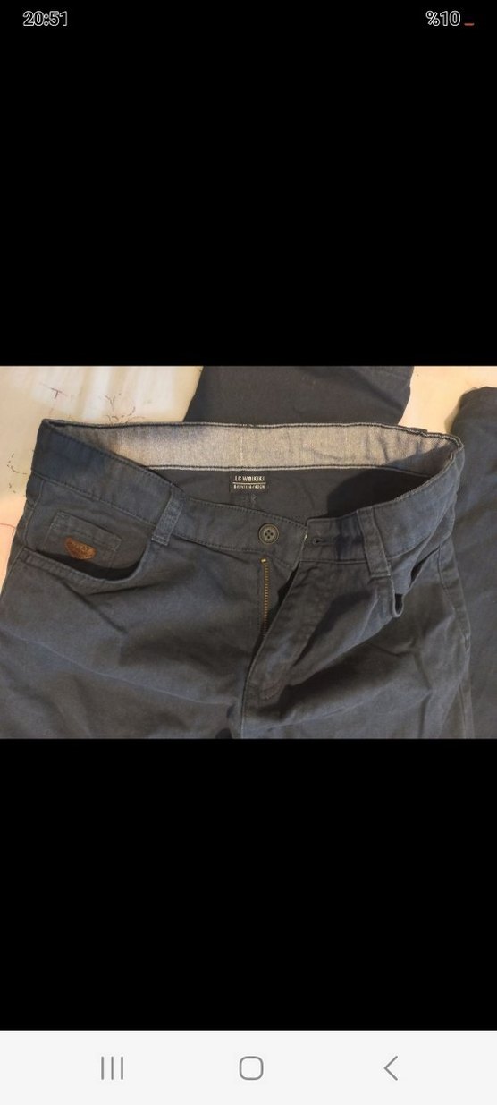 lcwaikiki 9-10yaş lacivert pantolon - Görsel 2