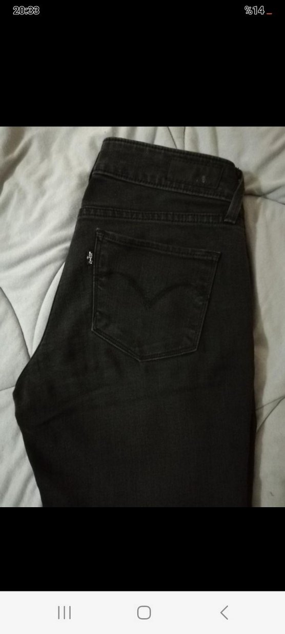 siyah levis 25 jean - Görsel 2