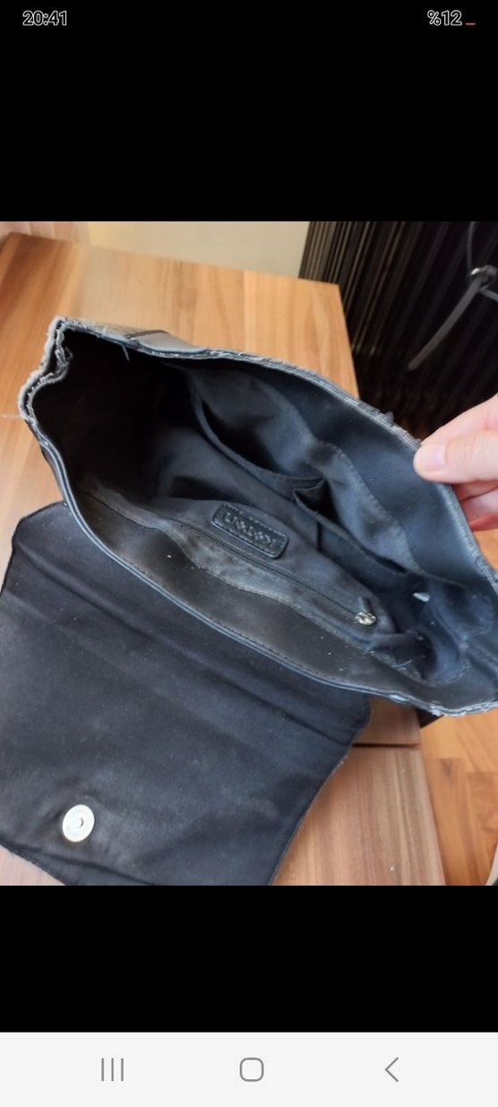 koton  siyah kadın kol çantası - Görsel 5