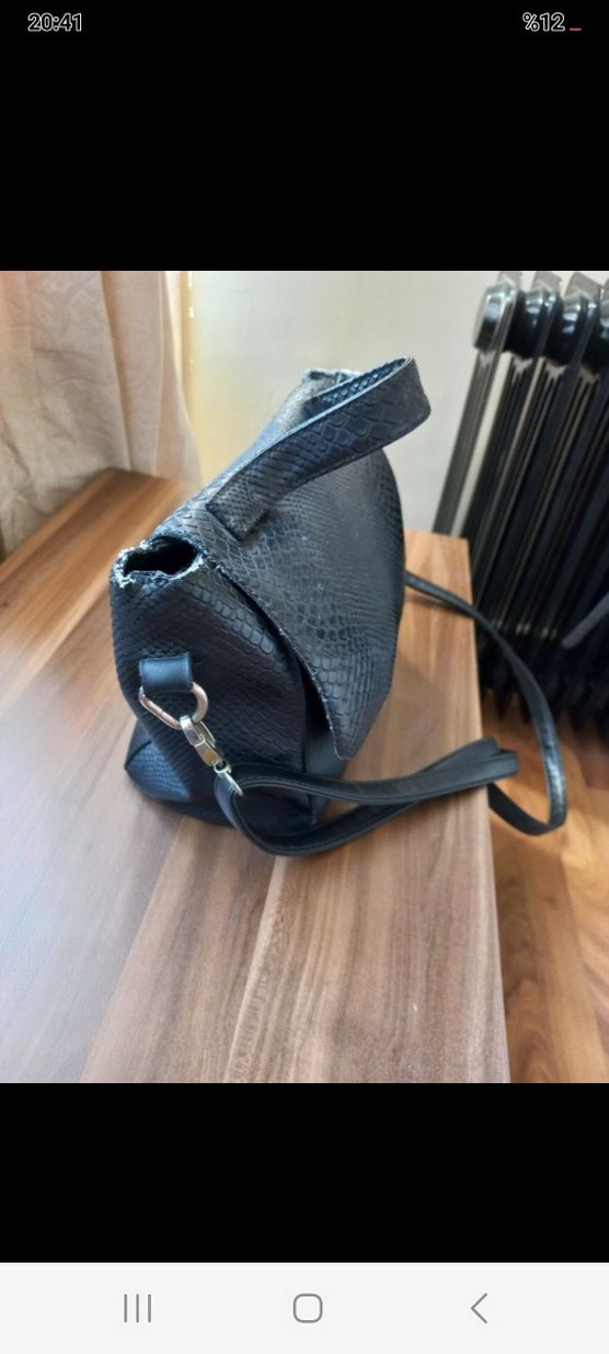 koton  siyah kadın kol çantası - Görsel 3