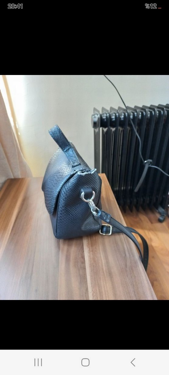 koton  siyah kadın kol çantası - Görsel 4