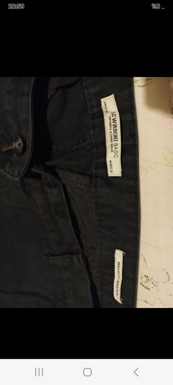 lcwaikiki 38/31 siyah Pantolon - Görsel 2