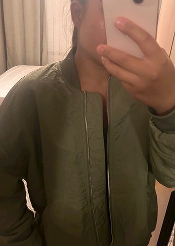 Zara Haki Bomber Ceket
