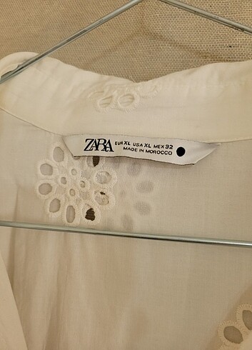 Zara beyaz elbise 