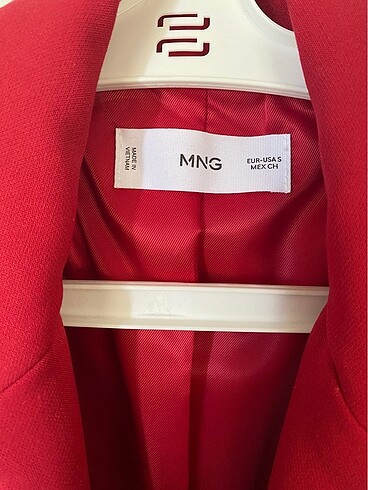 Mango Mango kırmızı blazer ceket