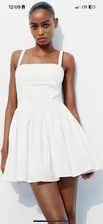 Zara Etiketli zara elbise