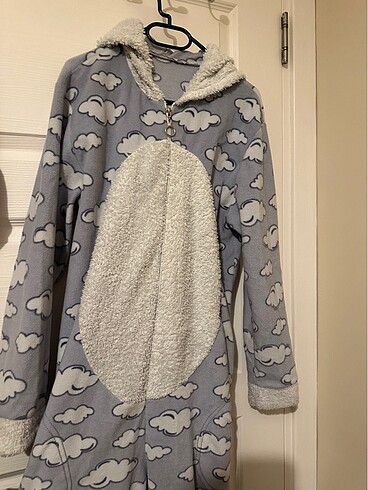Diğer Peluş boydan giyilen tulum pijama