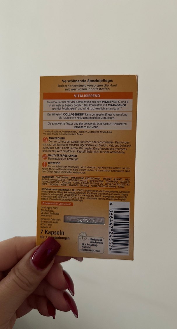 Balea Vitamin C Konsantre Cilt Serumu - Görsel 2