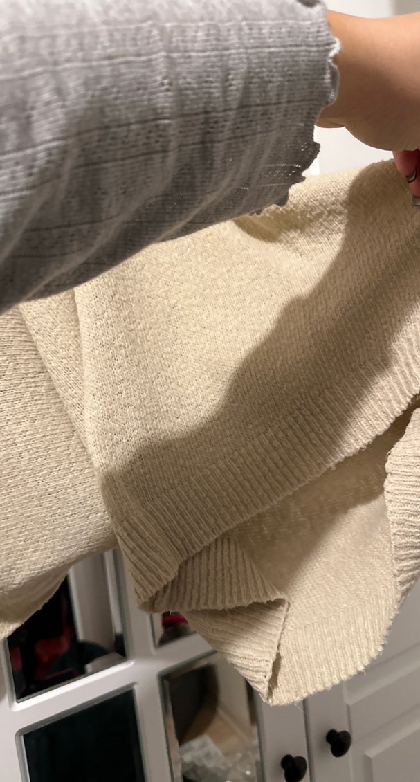 Bej Kadın Triko Boğazlı crop top Kazak - Görsel 5