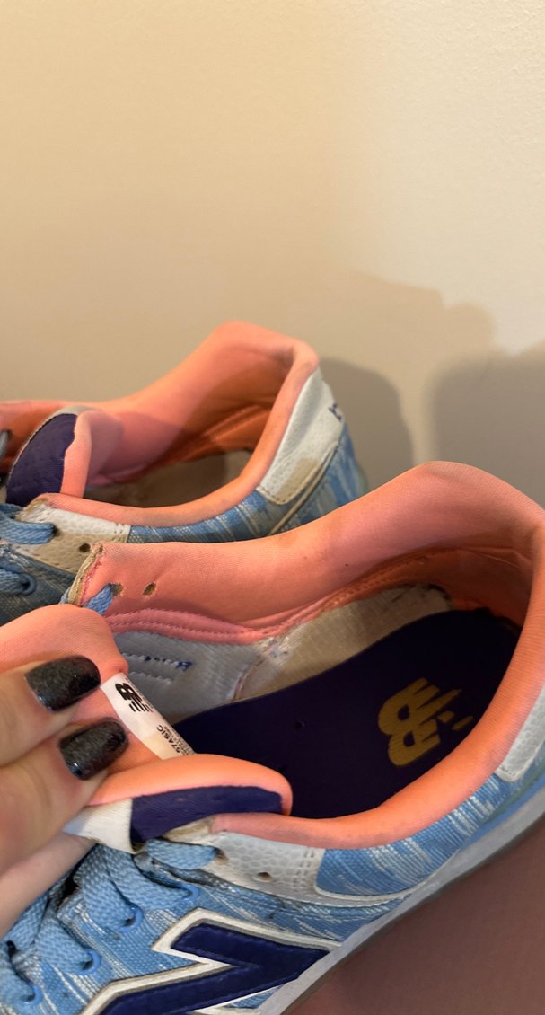 Kadın Mavi Denim Dolgu Topuklu Spor Ayakkabı NEW BALANCE - Görsel 3