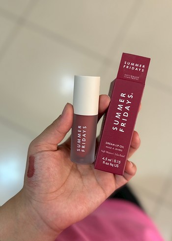 Summerfridays soft mauve renklı dudak yağı