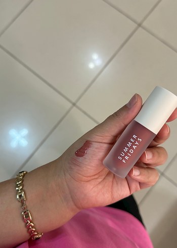 Summerfridays soft mauve renklı dudak yağı