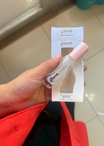 Gisou Beyaz Pastel Dudak Parlatıcısı