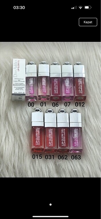 Dior 062 lip oil