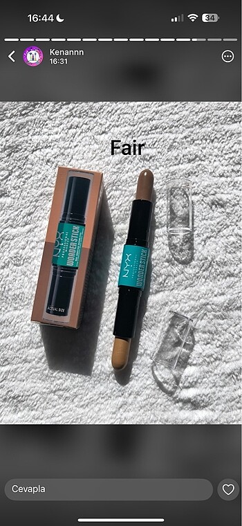Fair stick kontür