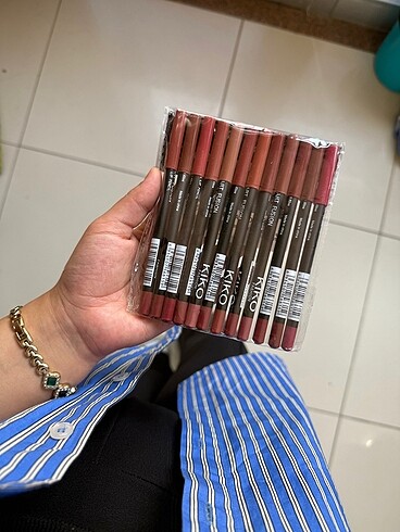 Kiko dudak kalemı seti