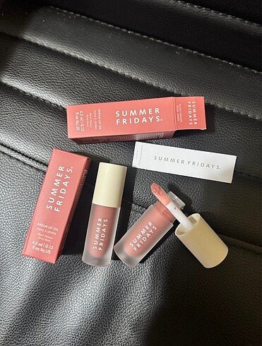 Summer fridays blush dreams lip oil