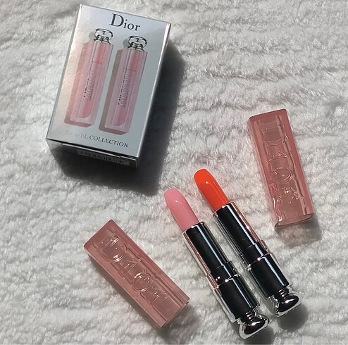 İkili mini lip balm set