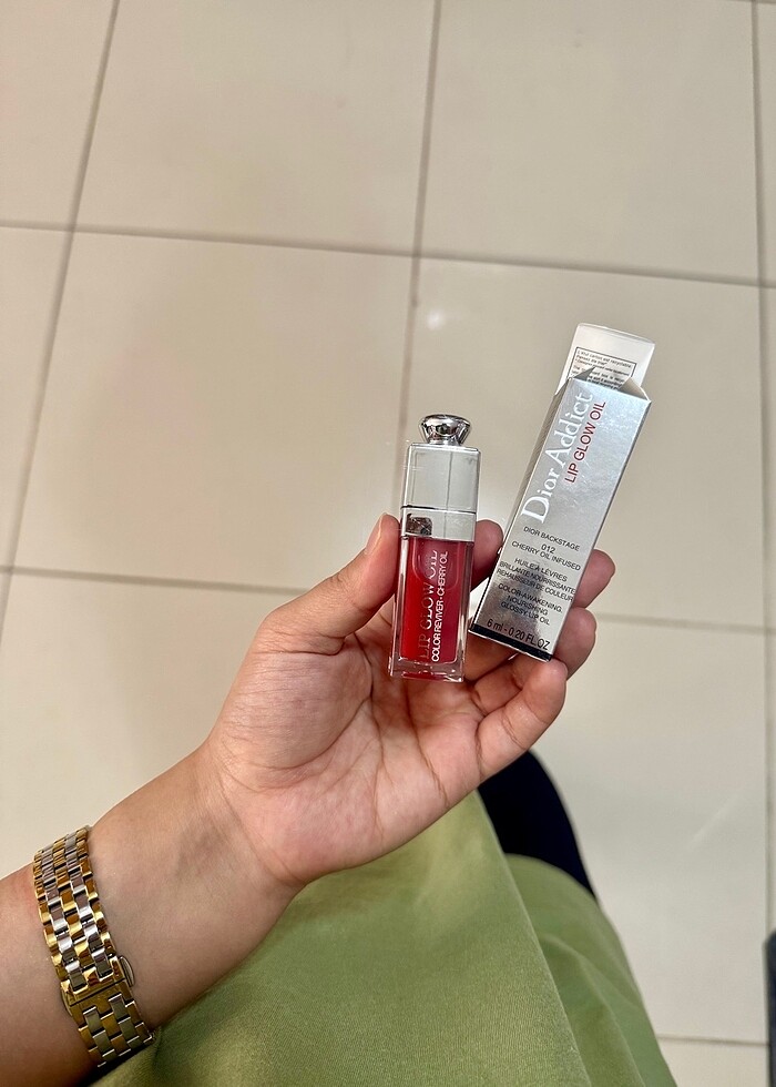 Dior 012 lip oil - Görsel 2