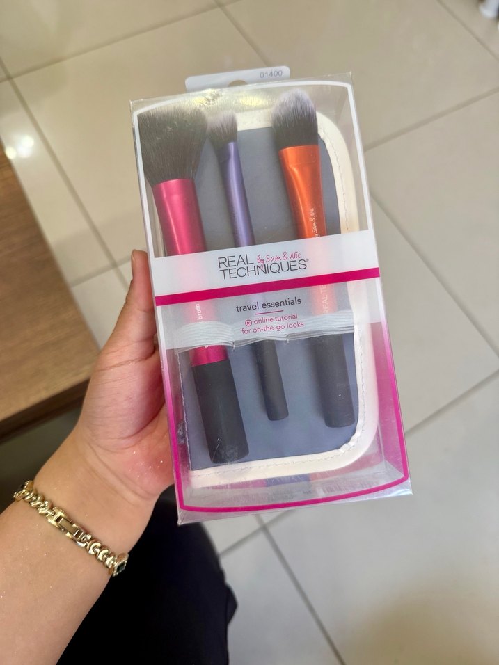 Renkli Real Techniques Makyaj Fırça Seti - Görsel 4