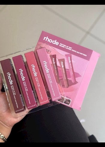 Rhode Pastel Pembe Ruj Seti