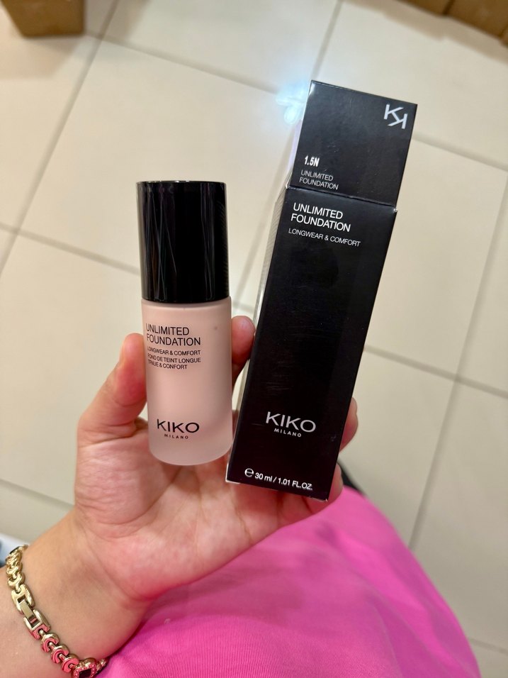 KIKO Unlimited Light Beige Fondöten - Görsel 2