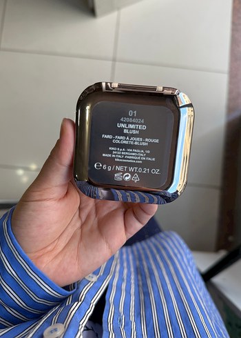 KIKO Pudra Allık 01 Pembe - Görsel 4