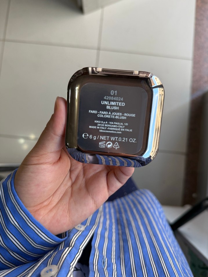 KIKO Pudra Allık 01 Pembe - Görsel 4