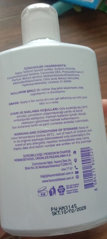 Violet duş jeli - Görsel 2