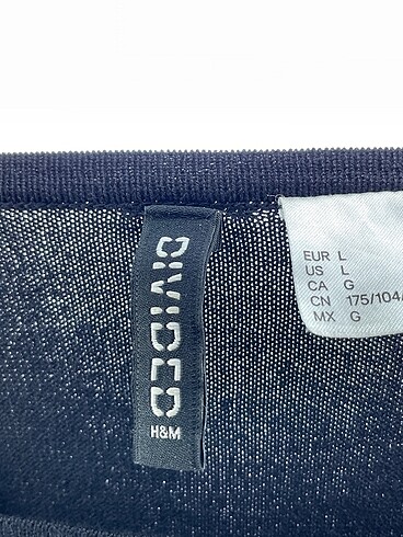 l Beden siyah Renk H&M Kazak / Triko %70 İndirimli.