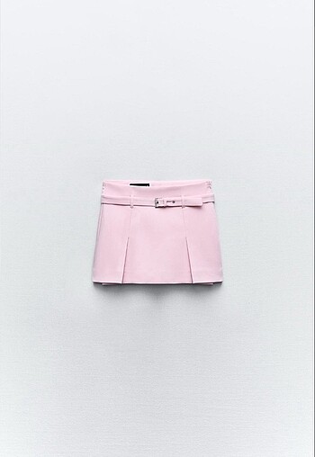 Zara Xs Beden Pembe Şort Etek