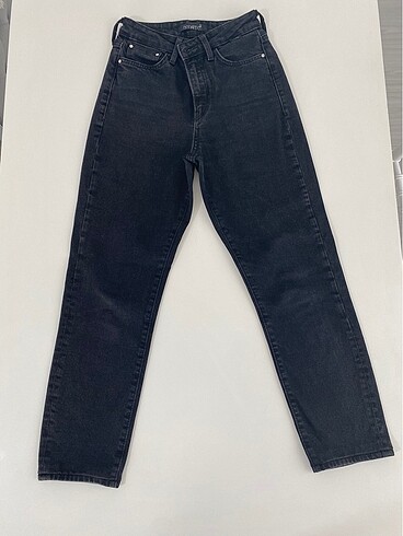 Mavi Jeans High Rise Mom Jean Siyah