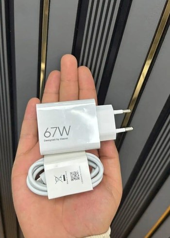 Xiaomi 67W turbo Şarj Adaptörü Beyaz
