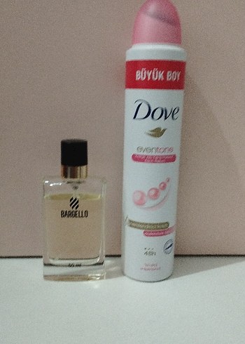 Dove Bargello parfüm ve dove deodorant