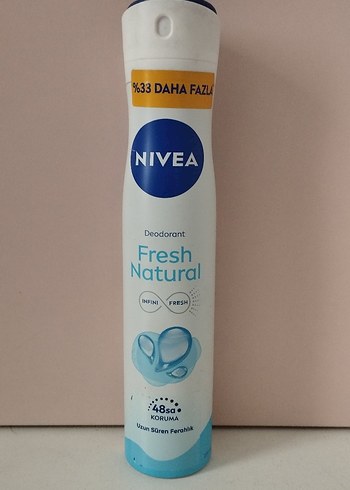 Beden NIVEA Fresh Natural Kadın Deodorant