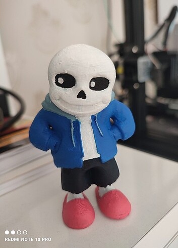  Beden Undertale Sans Figürü 