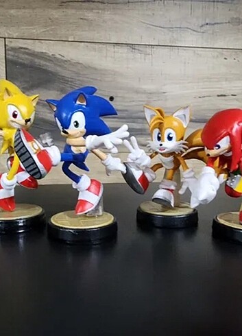 7 karakter Sonic Özel ilan renkli