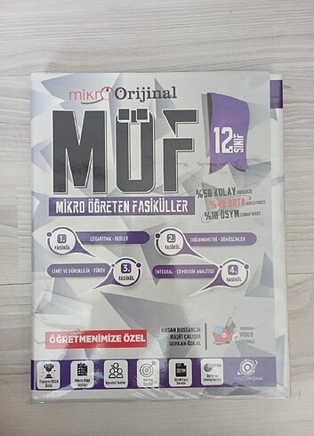 12.sınıf mikroorijinal fasikül 
