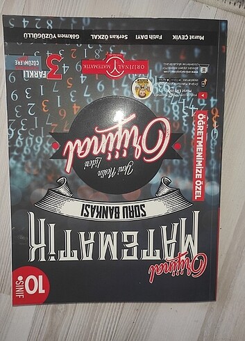 Orijinal yayınları 10.sınıf matematik soru bankası