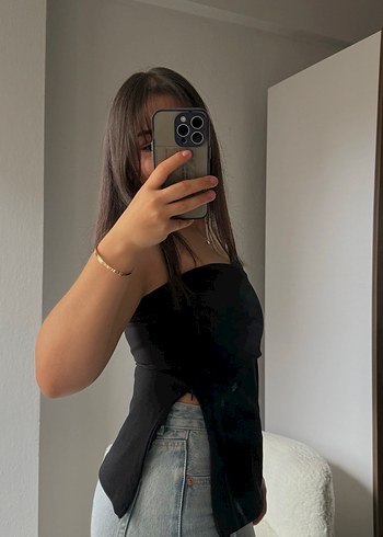 Siyah bluz - Görsel 2