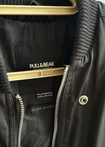 Siyah Kapitone Bomber Ceket - Görsel 4