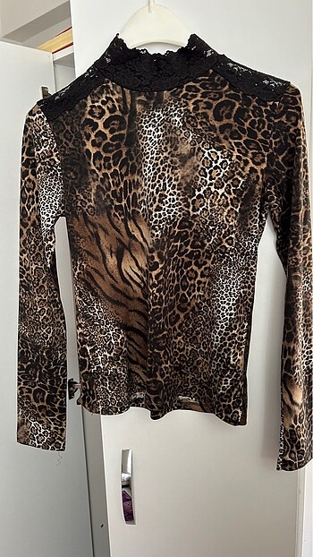 Leopar Desenli Body