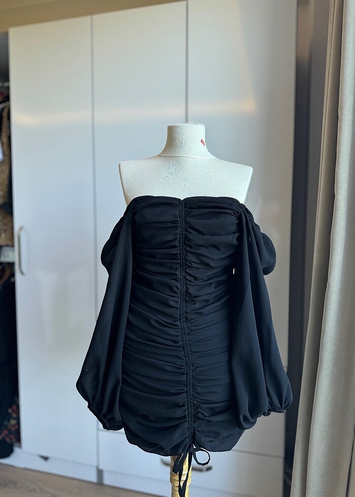 Zara Mini Elbise - Görsel 2