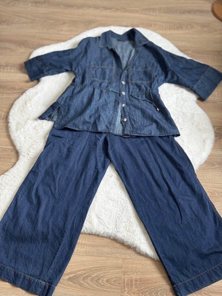 Zara Kot Ceket Pantolon Takım - Görsel 3