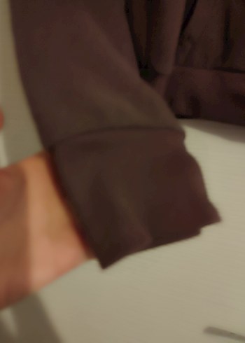 Kadın Kahverengi Yüksek Yakalı Sweatshirt - Görsel 5