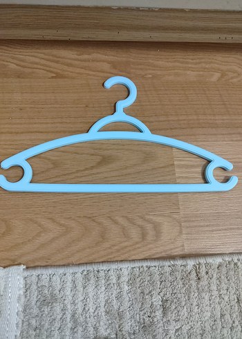 Pastel Renkli Plastik Bebek Askılar Seti - Görsel 2