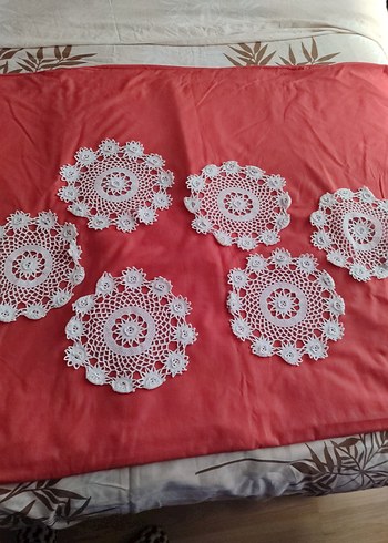 El Yapımı Beyaz Dantel Motifler - Görsel 4