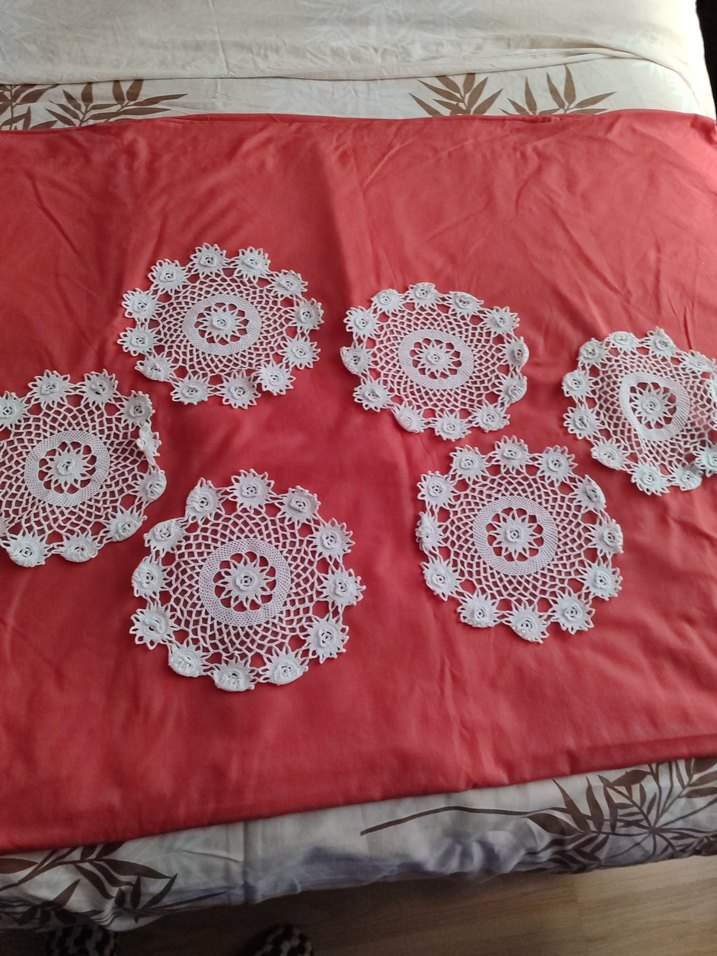 El Yapımı Beyaz Dantel Motifler - Görsel 4