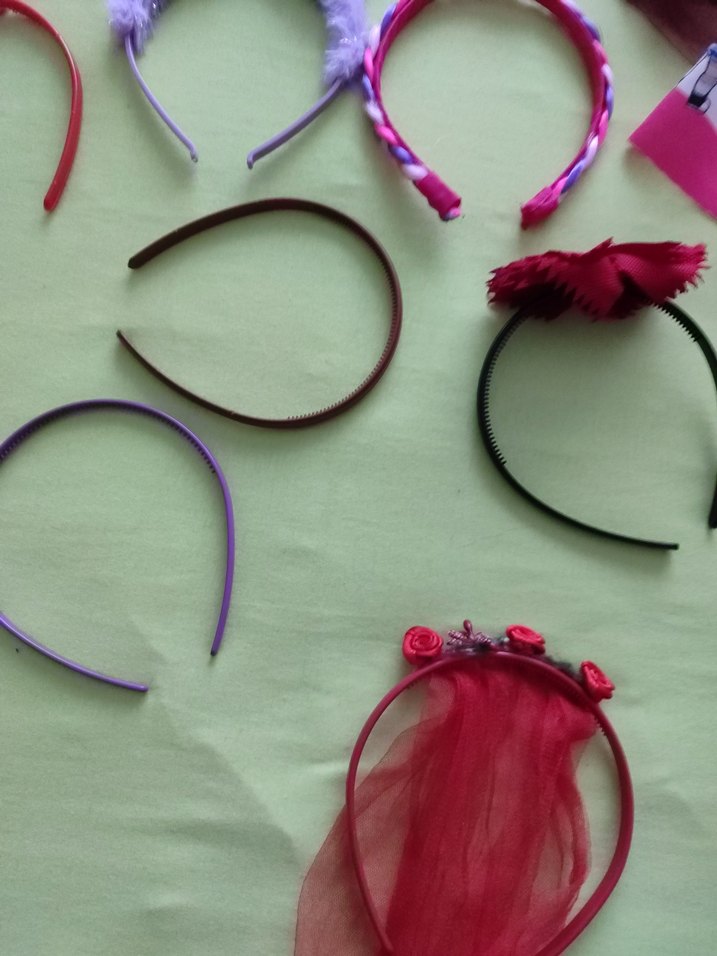 Renkli Fiyonk Detaylı Çocuk Saç Bantları - Görsel 3